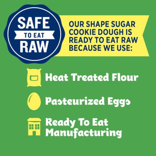 Pillsbury Ready to Bake Minecraft Shape Sugar Cookie Dough Perspective: bottom