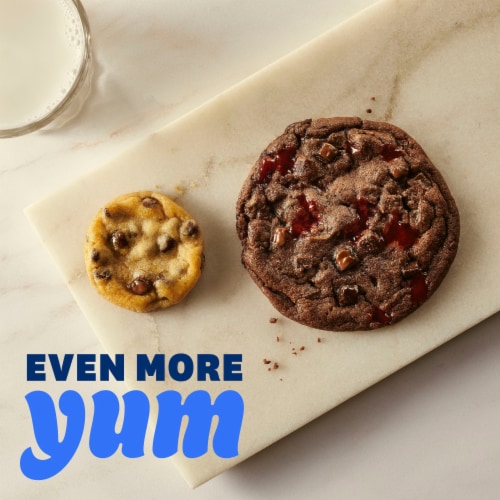 Pillsbury Ready to Bake! Big Cookies Double Chocolate Cherry Cookie Dough Perspective: bottom