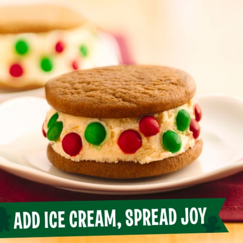 Pillsbury Ready to Bake Limited Edition Gingerbread Cookie Dough Perspective: bottom