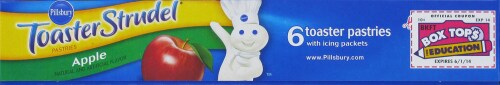 Pillsbury Apple Toaster Strudel Perspective: bottom