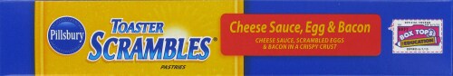 Pillsbury Cheese Egg & Bacon Toaster Scrambles Perspective: bottom