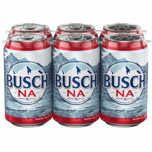 Busch American Lager Non-Alcoholic Beer Perspective: bottom