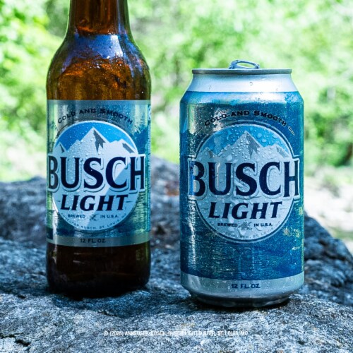 Busch Light American Lager Beer Perspective: bottom
