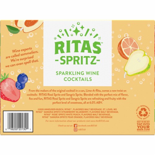 Ritas Spritz Sparkling Cocktail Variety Pack Perspective: bottom