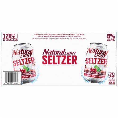 Natural Light Mixer Hard Seltzer Perspective: bottom