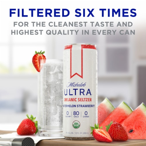 Michelob ULTRA® Organic Hard Seltzer Tropical Variety Pack Perspective: bottom