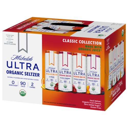 Michelob ULTRA Second Edition Organic Hard Seltzer Perspective: bottom