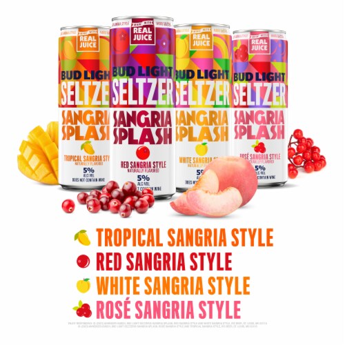 Bud Light Seltzer Sangria Splash Variety Pack Perspective: bottom