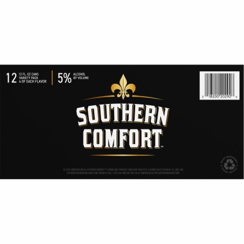Southern Comfort Malt Flavored Hard Beverage Variety Pack Perspective: bottom