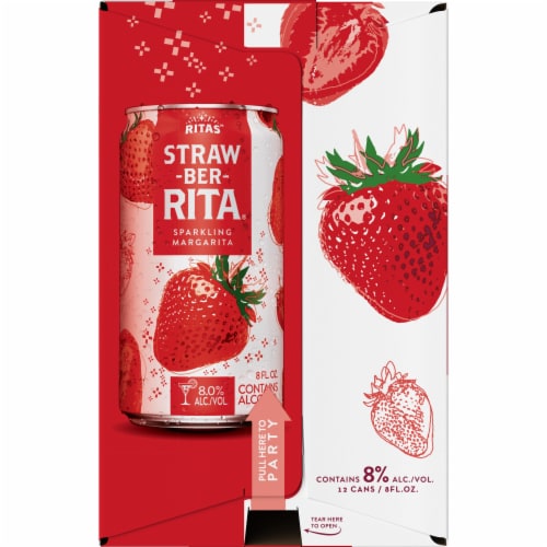 Ritas™ Straw-Ber-Rita® Sparkling Margarita Perspective: bottom