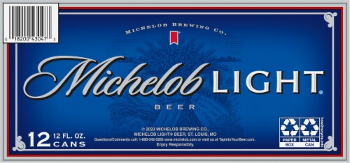 Michelob Light® Domestic Beer Perspective: bottom