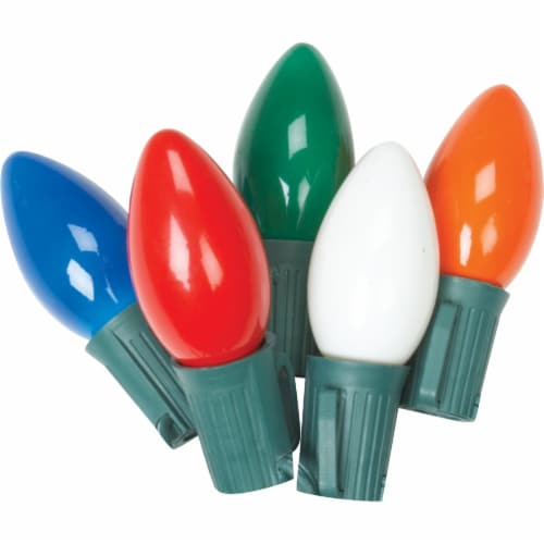 J Hofert Ceramic Multi 25-Bulb C9 Incandescent Light Set 0950 Perspective: bottom