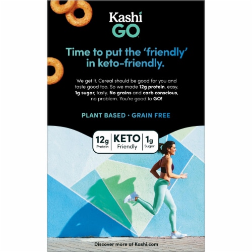 Kashi GO Breakfast Cereal Cinnamon Vanilla Perspective: bottom