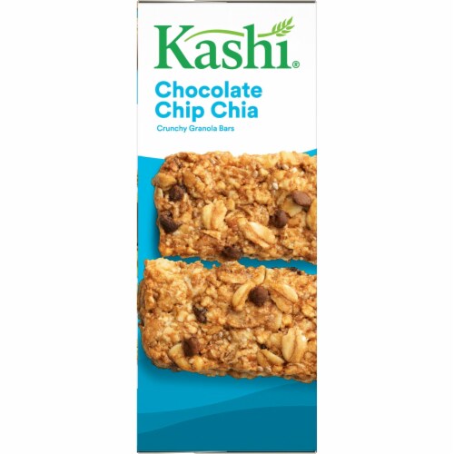 Kashi Chocolate Chip Chia Crunchy Granola Bars Perspective: bottom