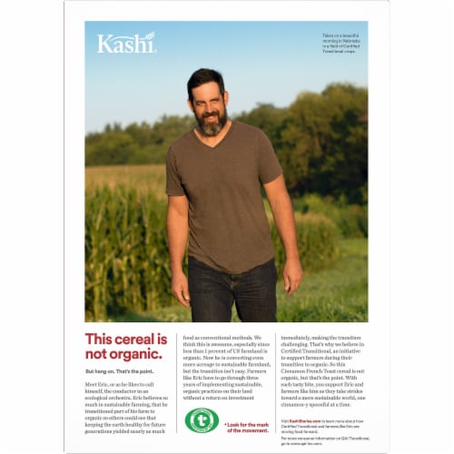 Kashi Cinnamon French Toast Breakfast Cereal Perspective: bottom
