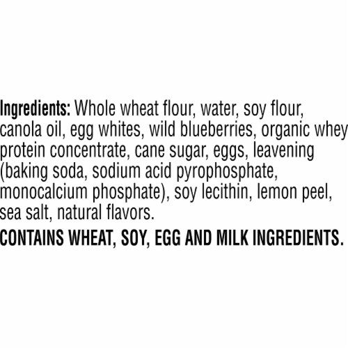 Kashi GO Frozen Protein Waffles Wild Blueberry Perspective: bottom