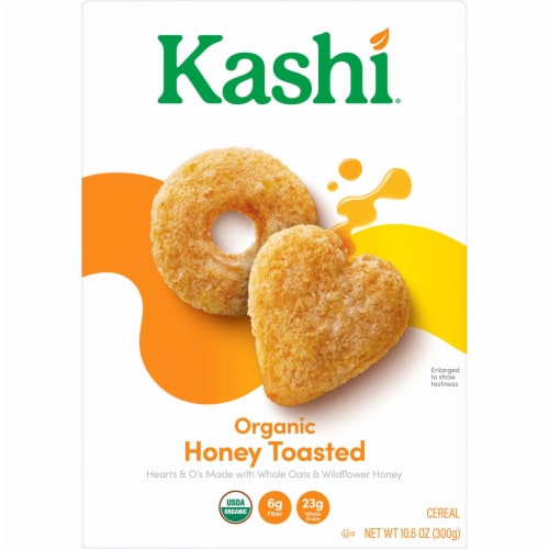 Kashi Organic Honey Toasted Oat 10.6oz Cereal Perspective: bottom