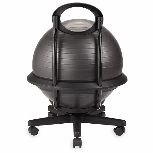 Gaiam Balance Ball Chair - Black Perspective: bottom