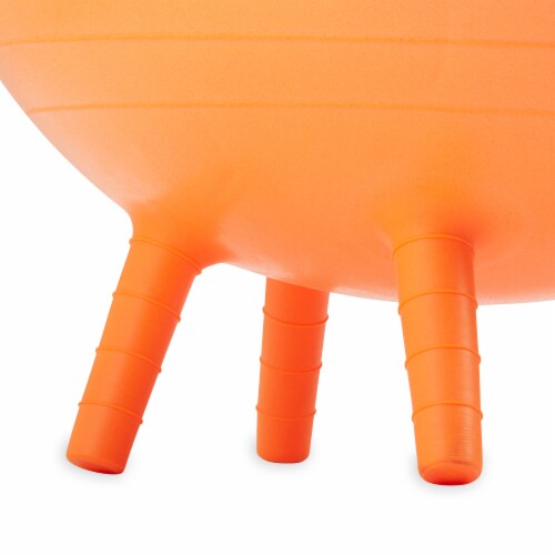 Gaiam Tune Out Stay N Play Ball - Orange Perspective: bottom