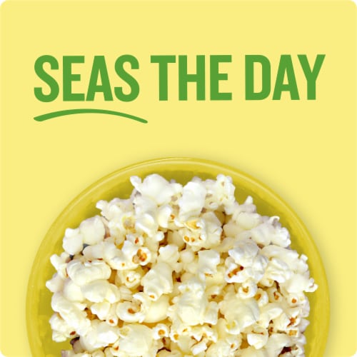 Angie's Boomchickapop Sea Salt Popcorn Gluten Free Party Size Perspective: bottom