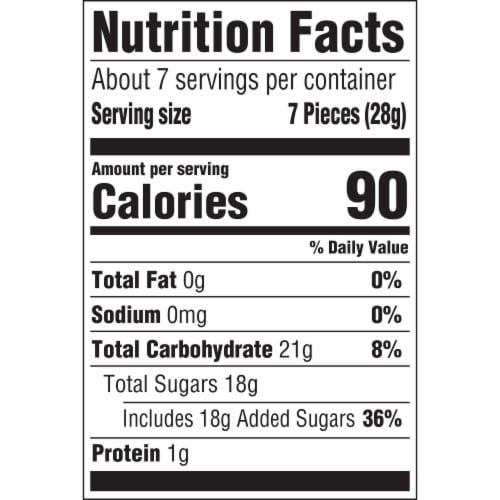 Life Savers Wild Berries Gummy Candy Bag Perspective: bottom
