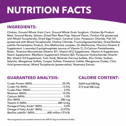IAMS Advanced Health Skin & Coat Chicken and Salmon Adult Dry Dog Food Perspective: bottom