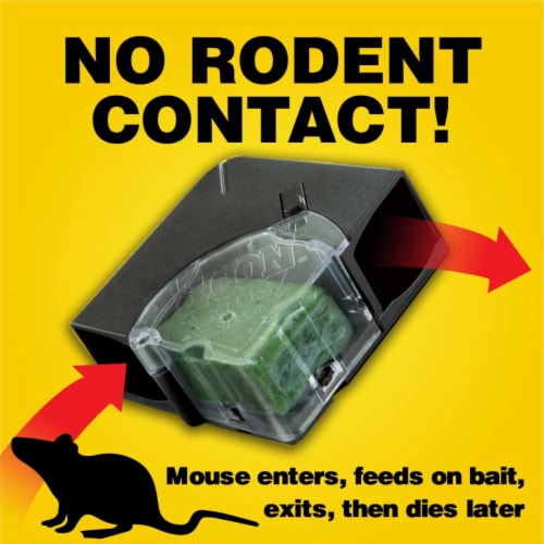 d-CON® Refillable Mice Bait Stations Perspective: bottom