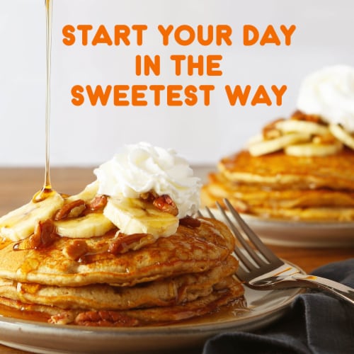 Mrs. Butterworth's Dunkin' Glazed Donut Flavored Pancake Syrup Perspective: bottom