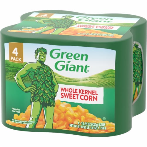 Green Giant Whole Kernel Sweet Corn - 4 Pack Perspective: bottom