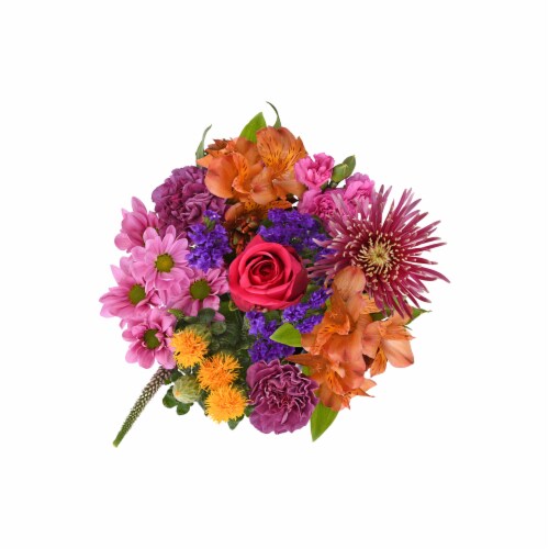 January Jubilee Fresh Flower Bouquet Perspective: bottom