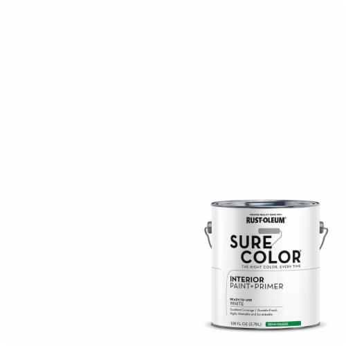 Rust-Oleum® Sure Color® Interior Wall Paint - White Perspective: bottom