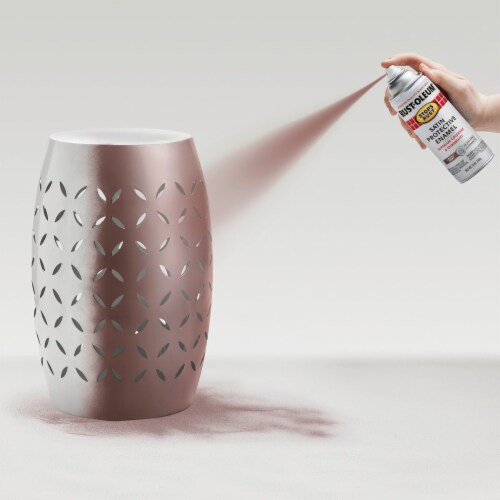 Rust-Oleum® Stops Rust® Decor Satin Spray Paint - Chestnut Brow Perspective: bottom