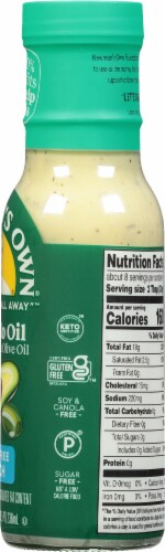 Newman's Own Dairy Free Ranch Dressing Perspective: bottom