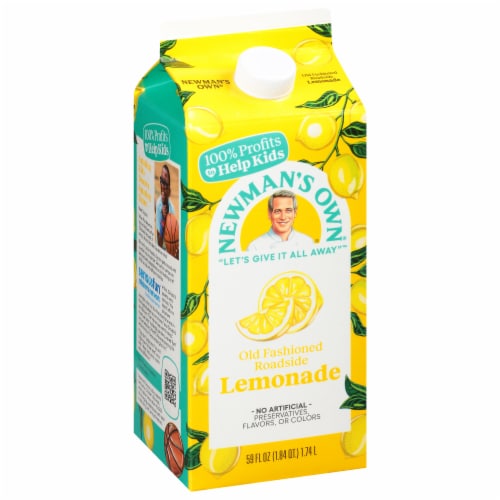 Newman's Own Old Fashioned Roadside Lemonade Perspective: bottom