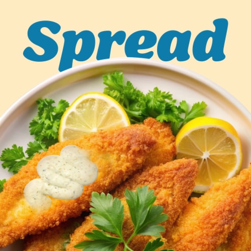 Kraft Tartar Sauce with Natural Lemon Flavor & Herb Perspective: bottom