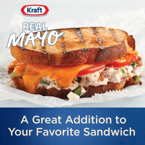 Kraft Real Mayo Creamy & Smooth Mayonnaise Perspective: bottom