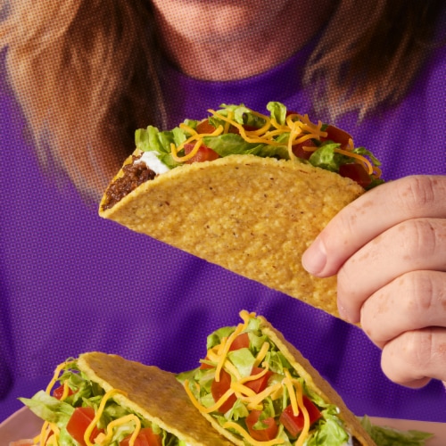 Taco Bell Crunchy Taco Shells, , Box Perspective: bottom