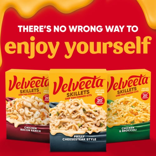 Velveeta Skillets Philly Cheesesteak Style One Pan Dinner Kit Perspective: bottom