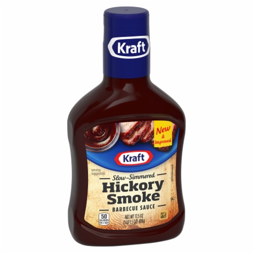 Kraft Hickory Smoke Slow-Simmered BBQ Sauce Perspective: bottom