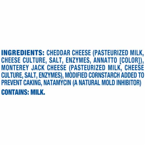 Kraft Mexican Style Cheddar Jack Shredded Cheese, 16 oz Bag Perspective: bottom
