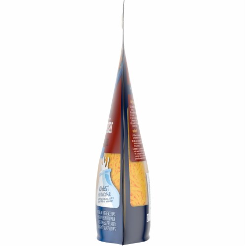Kraft Sharp Cheddar Finely Shredded Cheese with 2% Milk Perspective: bottom