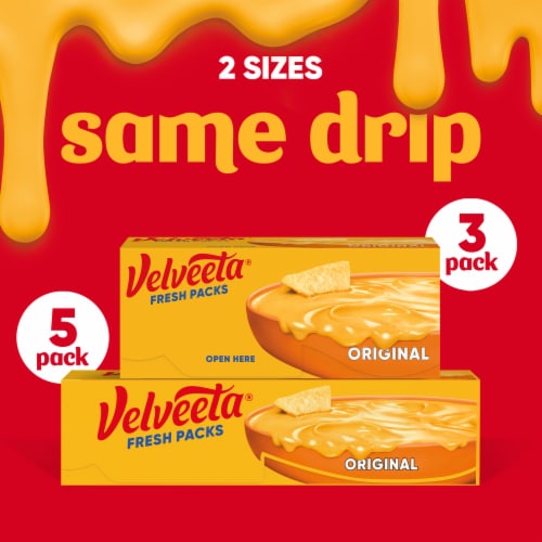 Velveeta Fresh Packs Original Cheese Perspective: bottom