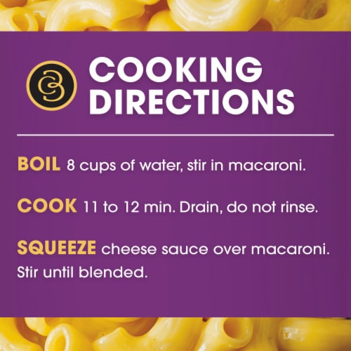 Cracker Barrel Cheddar Havarti Macaroni & Cheese Dinner Perspective: bottom