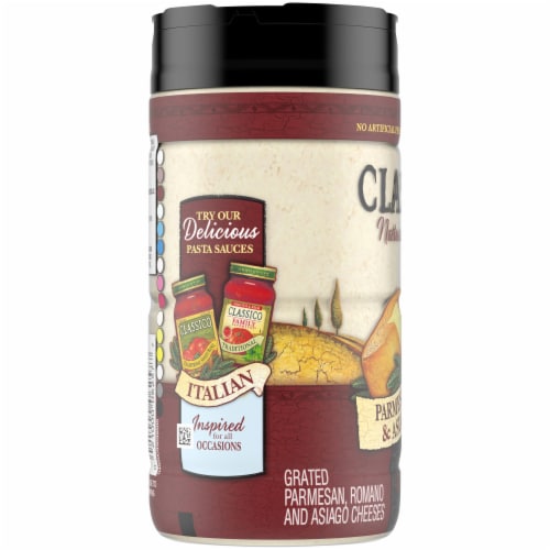 Classico Parmesan Romano & Asiago Grated Natural Cheese Perspective: bottom