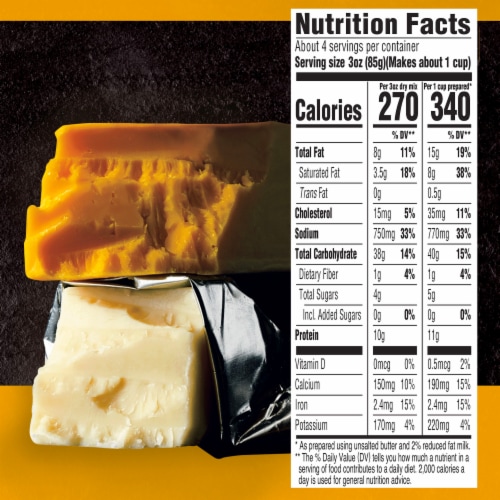 Cracker Barrel Sharp Cheddar Oven Baked Macaroni & Cheese Dinner Perspective: bottom