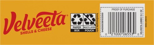 Velveeta Jumbo Shells & Cheese Perspective: bottom
