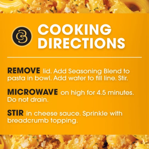 Cracker Barrel Sharp Cheddar Mac N Cheese Macaroni and Cheese Cups Single Bowl Dinner Perspective: bottom