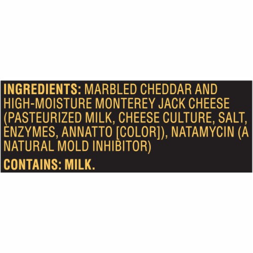 Cracker Barrel Rich & Bold Cheddar Jack Cubed Cheese Perspective: bottom