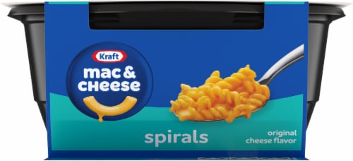 Kraft Original Spirals Macaroni & Cheese Big Bowl Dinner Perspective: bottom