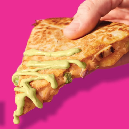 Taco Bell Creamy Avocado Ranch Perspective: bottom
